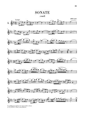 Violin Sonatas no. 4-6, BWV 1017-1019 - Bach/Eppstein/Rohrig - Violin/Piano - Book