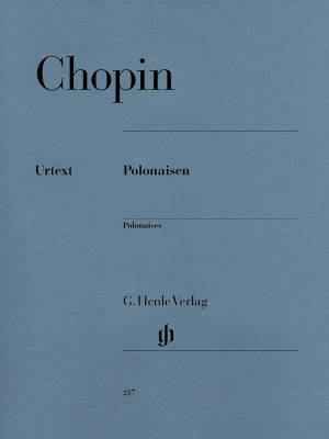 G. Henle Verlag - Polonaises - Chopin /Zimmermann /Theopold - Piano - Book