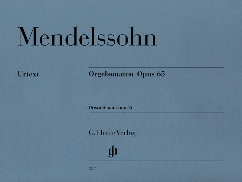 Organ Sonatas op. 65 - Mendelssohn /Meister /Stockmeier - Organ - Book