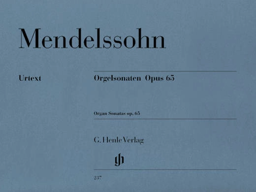 Organ Sonatas op. 65 - Mendelssohn /Meister /Stockmeier - Organ - Book