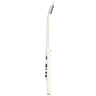 Flying V 70s Electric Guitar with Hardshell Case - Classic White