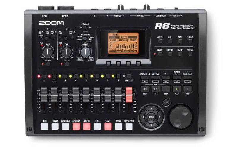 R8 8-Track Digital Recorder/Interface/Controller/Sampler