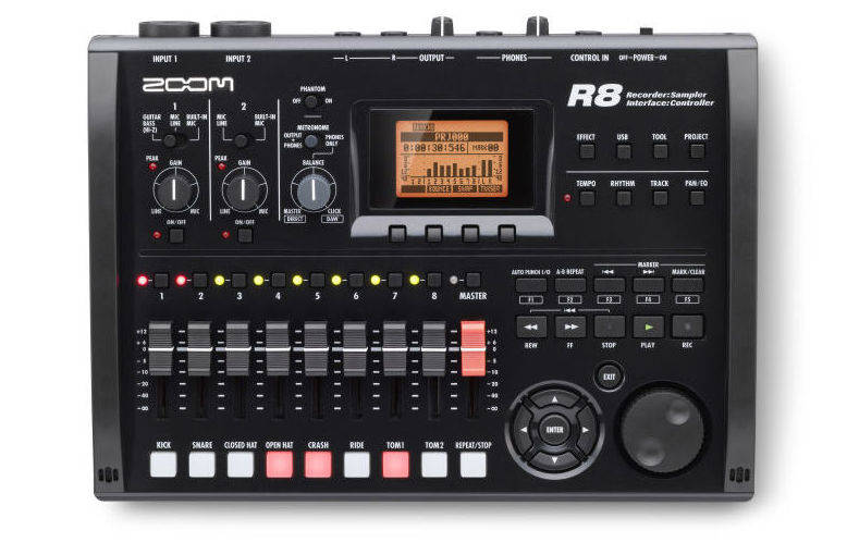 Zoom - R8 8-Track Digital Recorder/Interface/Controller/Sampler