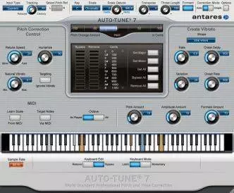 Automatic/graphical Pitch Correction, Native