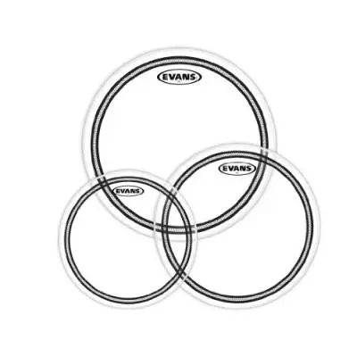 Evans EC2 Clear Tom Pack 10,12,14