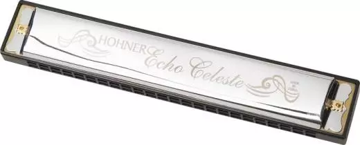Hohner Echo Celeste F Harmonica W/case