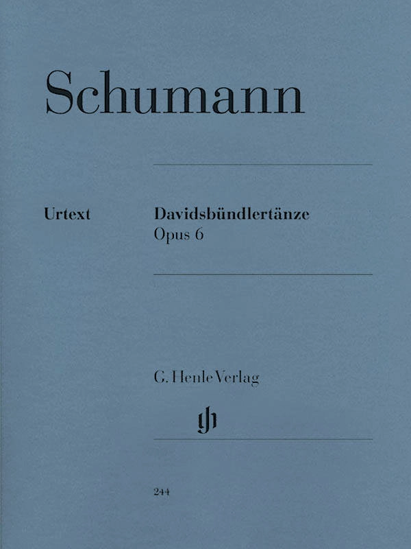 Davidsbundlertanze op. 6 - Schumann /Herttrich /Theopold - Piano - Book