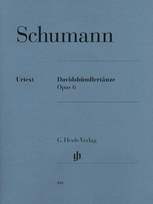 G. Henle Verlag - Davidsbundlertanze op. 6 - Schumann /Herttrich /Theopold - Piano - Book