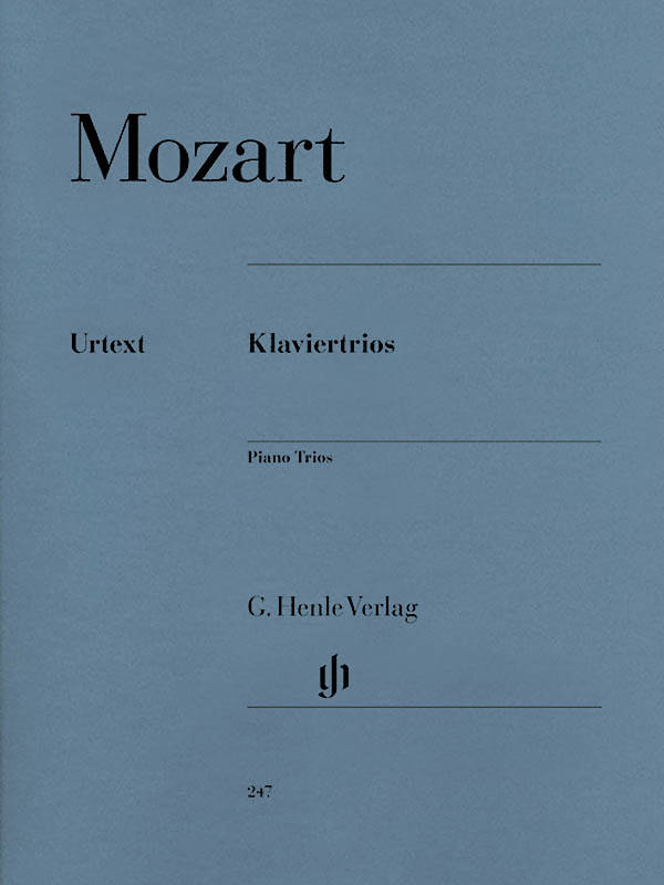 Piano Trios - Mozart /Herttrich /Theopold - Piano/Violin/Cello - Parts Set