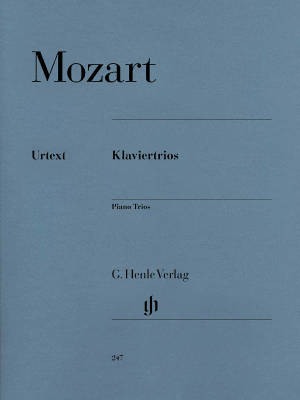 G. Henle Verlag - Piano Trios - Mozart /Herttrich /Theopold - Piano/Violin/Cello - Parts Set
