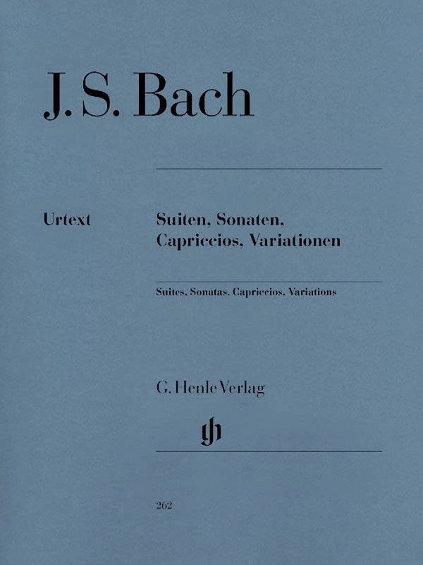 Suites, Sonatas, Capriccios, Variations - Bach/Dadelsen/Theopold - Piano - Book
