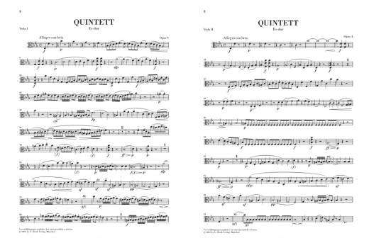 String Quintets - Beethoven/Kurth - 2 Violins/2 Violas/Cello - Parts Set