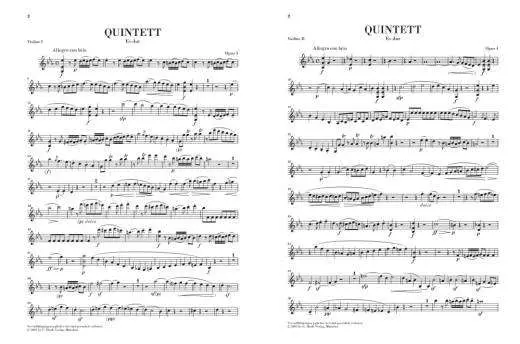 String Quintets - Beethoven/Kurth - 2 Violins/2 Violas/Cello - Parts Set