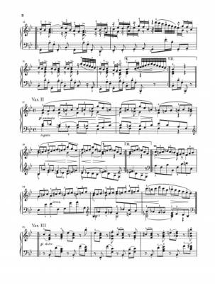 Handel Variations op. 24 - Brahms/Gerlach/Theopold  - Piano - Book