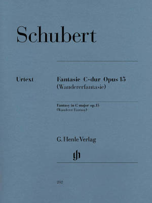 G. Henle Verlag - Fantasy (Wanderer Fantasy) C major op. 15 D 760 - Schubert /Herttrich / Theopold - Piano - Sheet Music