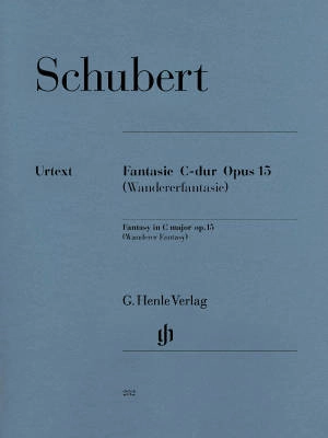 G. Henle Verlag - Fantasy (Wanderer Fantasy) C major op. 15 D 760 - Schubert /Herttrich / Theopold - Piano - Sheet Music