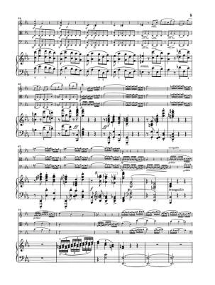 Piano Quartet c minor op. 60 - Brahms / Krellmann / Theopold - Piano/Violin/Viola/Cello - Parts Set