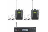 Shure - PSM300 Dual Monitor System with 2x P3RA and 2x SE215 (G20)
