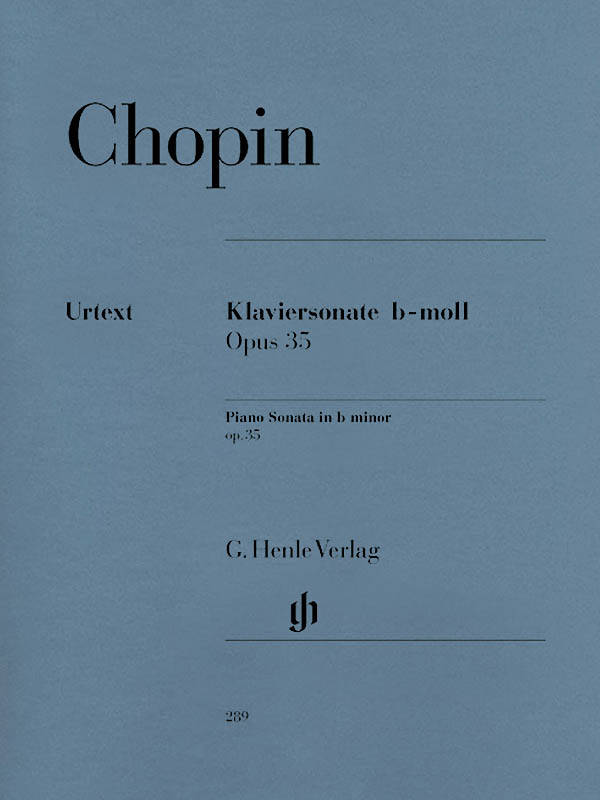 Piano Sonata b flat minor op. 35 - Chopin /Zimmermann /Theopold - Piano - Sheet Music