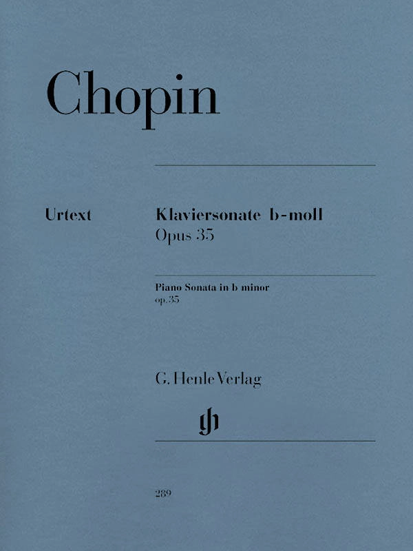 Piano Sonata b flat minor op. 35 - Chopin /Zimmermann /Theopold - Piano - Sheet Music