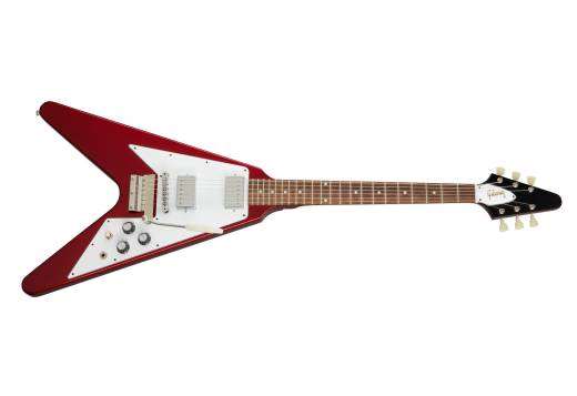 Gibson Custom Shop - 1967 Flying V Mahogany Electric Guitar w/Maestro Vibrola - Sparkling Burgundy