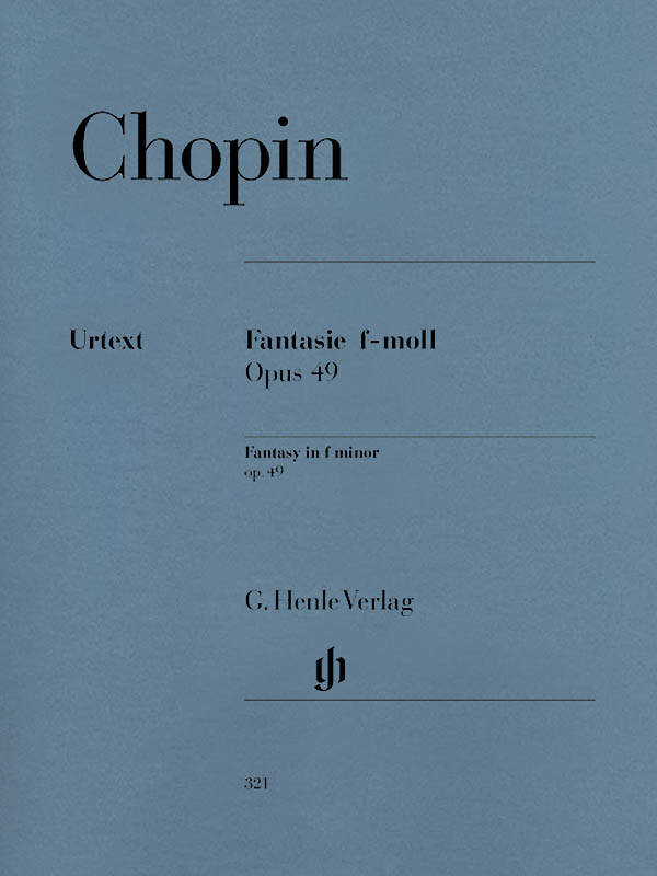 Fantasy f minor op. 49 - Chopin /Herttrich /Theopold - Piano - Sheet Music
