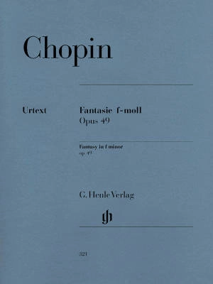 G. Henle Verlag - Fantasy f minor op. 49 - Chopin /Herttrich /Theopold - Piano - Sheet Music