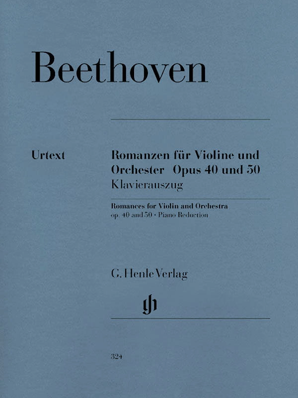 Romances G major op. 40 and F major op. 50 - Beethoven /Kojima /Schneiderhan - Violin/Piano - Book