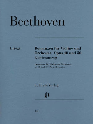 Romances G major op. 40 and F major op. 50 - Beethoven /Kojima /Schneiderhan - Violin/Piano - Book