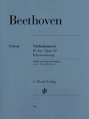 Violin Concerto D major op. 61 - Beethoven / Kojima /Schneiderhan - Violin/Piano - Sheet Music