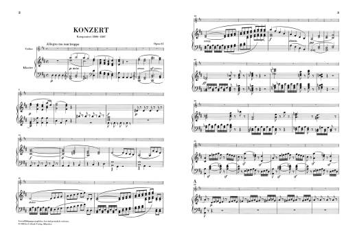 Violin Concerto D major op. 61 - Beethoven / Kojima /Schneiderhan - Violin/Piano - Sheet Music
