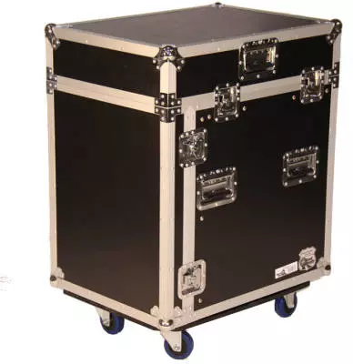 12U Slant Rack/12U Vertical Rack with Casters