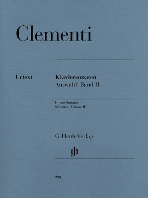 Piano Sonatas, Selection, Volume II (1790-1805) - Clementi/Gerlach/Tyson - Piano - Book