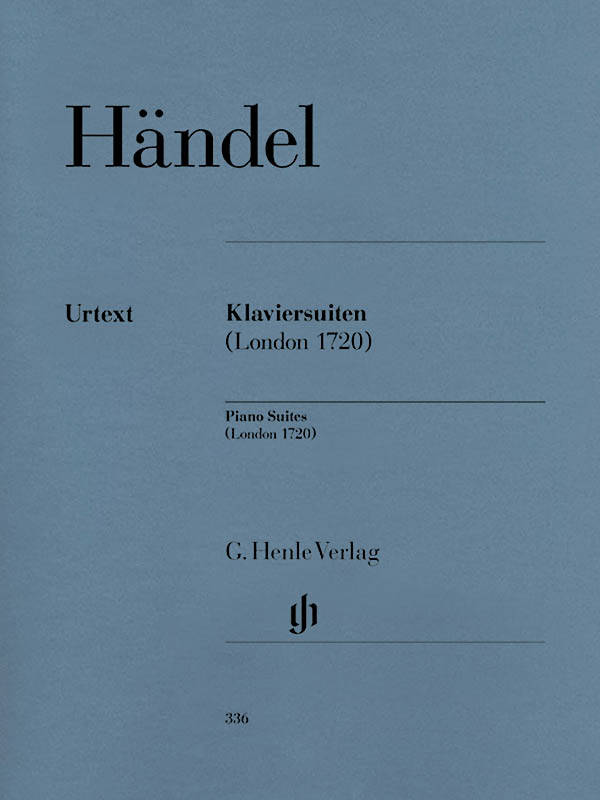 Piano Suites (Londres 1720) - Handel/Hicks/Theopold - Piano - Livre
