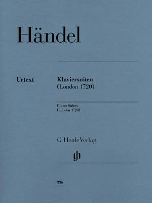 G. Henle Verlag - Piano Suites (London 1720) - Handel/Hicks/Theopold - Piano - Book