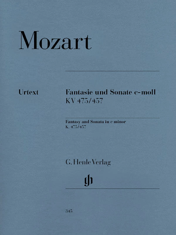 Fantasy and Sonata c minor K. 475/457 - Mozart/Herttrich/Theopold - Piano - Sheet Music