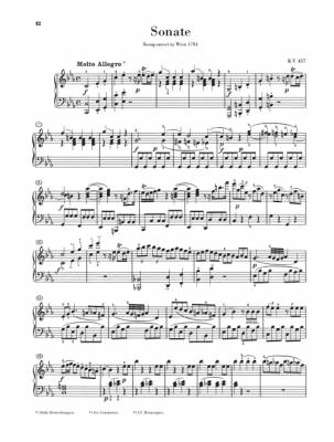 Fantasy and Sonata c minor K. 475/457 - Mozart/Herttrich/Theopold - Piano - Sheet Music