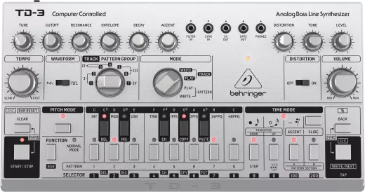 Behringer - TD-3 Analog Bass Line Synthesizer - Silver