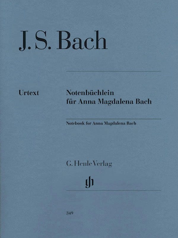 Notebook for Anna Magdalena Bach (With Fingering) - Bach /Heinemann /Theopold - Piano - Book