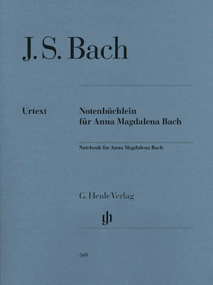 Notebook for Anna Magdalena Bach (With Fingering) - Bach /Heinemann /Theopold - Piano - Book