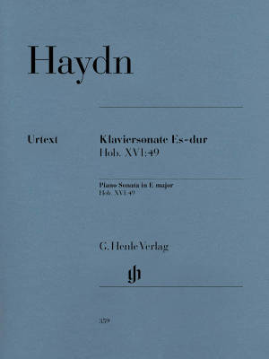 G. Henle Verlag - Piano Sonata E flat major Hob. XVI:49 - Haydn/Feder/Theopold - Piano - Sheet Music