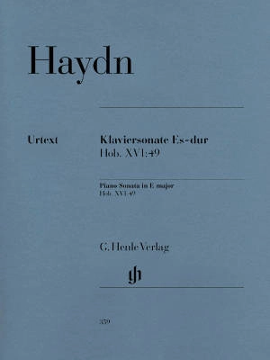 G. Henle Verlag - Piano Sonata E flat major Hob. XVI:49 - Haydn/Feder/Theopold - Piano - Sheet Music