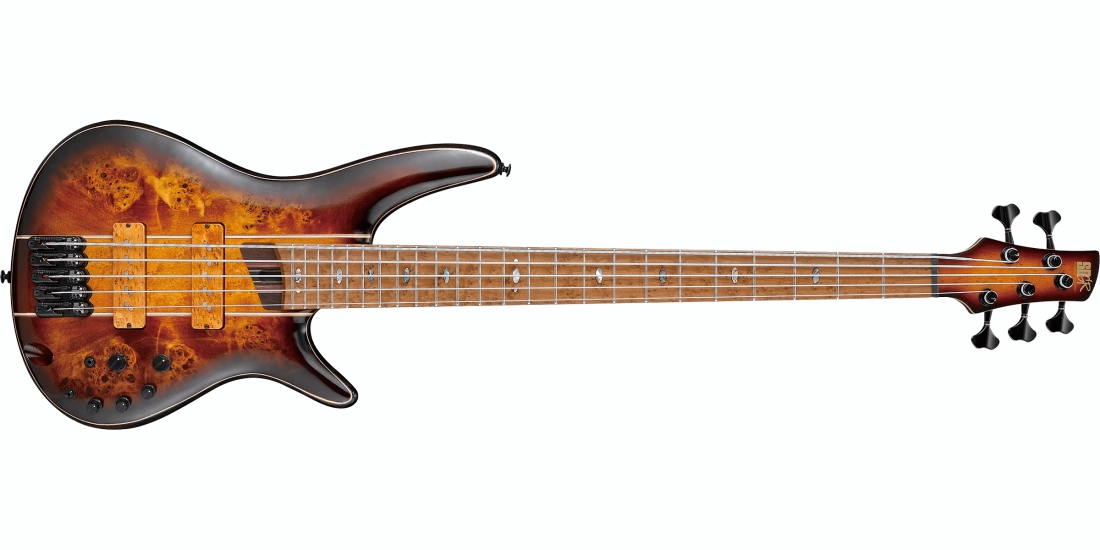 Basse à 5 cordes SR5PBLTD SR Premium LTD - Dragon Eye Burst Low Gloss