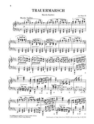 Funeral March (Marche funebre) from Piano Sonata op. 35 - Chopin /Zimmermann /Theopold - Piano - Sheet Music