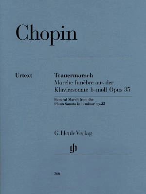 G. Henle Verlag - Funeral March (Marche funebre) from Piano Sonata op. 35 - Chopin /Zimmermann /Theopold - Piano - Sheet Music