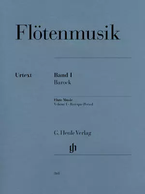 Flute Music Volume I, Baroque - Heinemann/Graf/Petrenz - Flute/Bass/Piano - Book
