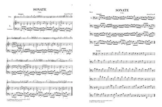 Flute Music Volume I, Baroque - Heinemann/Graf/Petrenz - Flute/Bass/Piano - Book