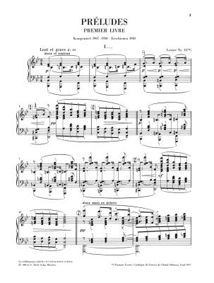 Preludes: Premier Livre - Debussy /Heinemann /Theopold - Piano - Book
