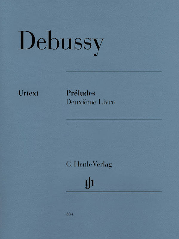Preludes: Deuxieme Livre - Debussy /Heinemann /Theopold - Piano - Book