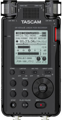 Tascam - DR-100mkIII Handheld Digital Stereo Recorder
